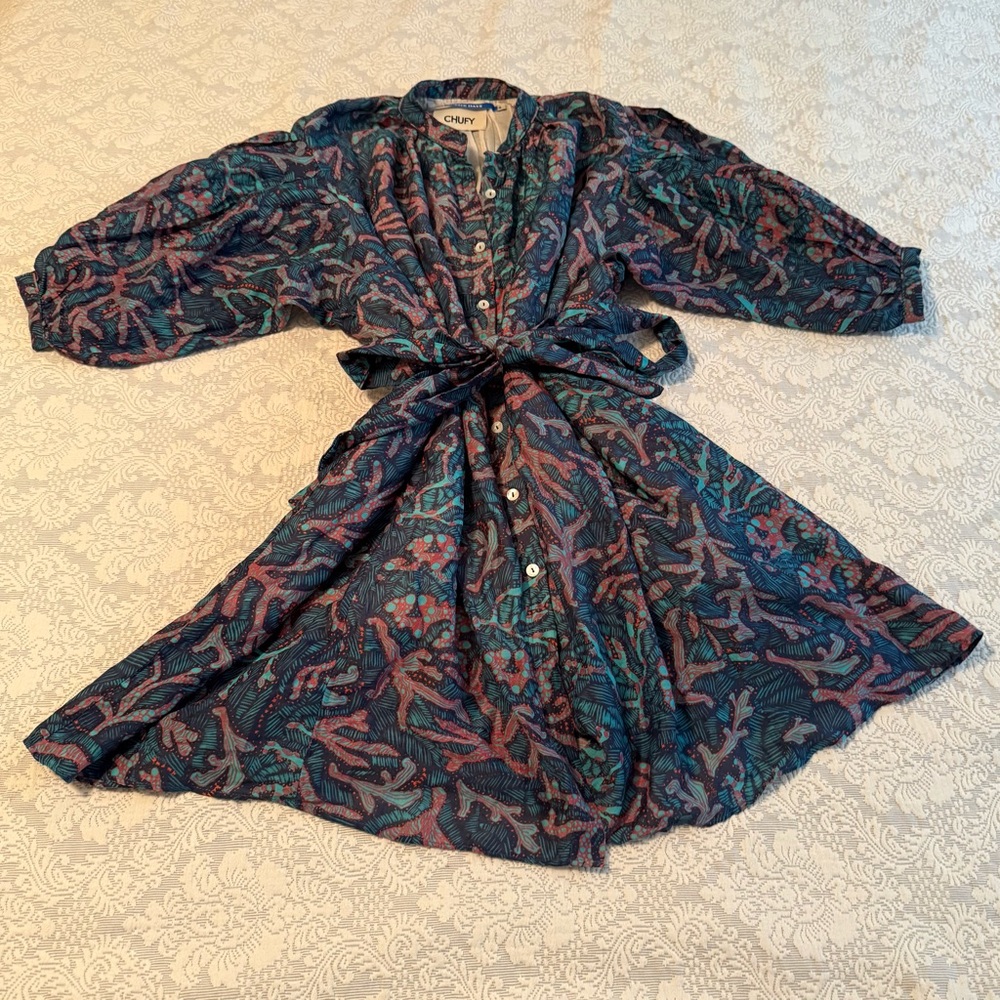 Brand New Chufy Dress My Aussie Side, Size Small Coral Reef- Brand New Condition